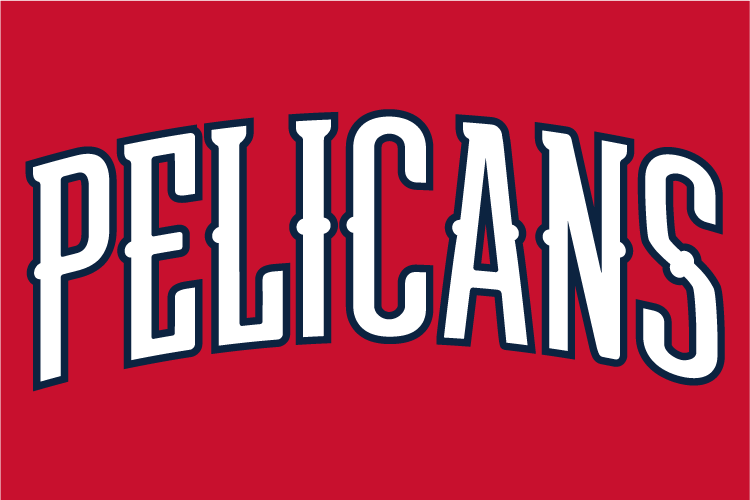 New Orleans Pelicans 2014-Pres Wordmark Logo fabric transfer